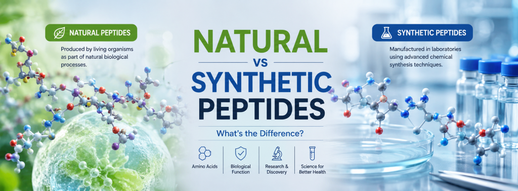 Natural vs Synthetic Peptides